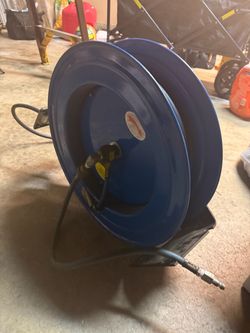 Metal Air Hose Reel with Hose