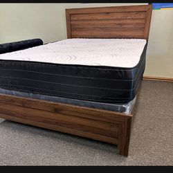 NEW FULL SIZE BED WITH MATTRESS AND BOX SPRING AVAILABLE IN ALL SIZES 