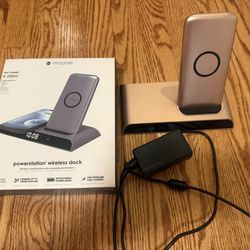 Mophie powerstation wireless dock (Power bank Portable Battery and Charger)