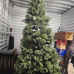 Christmas Tree Lighted 9 Feet