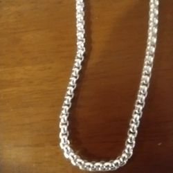 Sterling Silver Long Chain