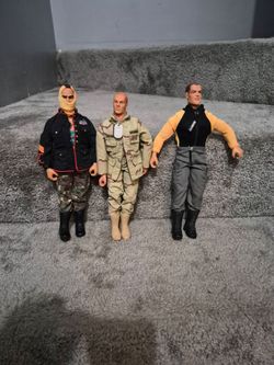 GI Joe Action Figure Lot of 3