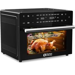32 QT Digital Toaster Oven Air Fryer Combo, Kitchen in the box Convection Oven Countertop, 19-in-1 Smart Airfryer