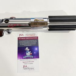Disney Star Wars Galaxy Edge Anakin Lightsaber Signed By Hayden Christensen