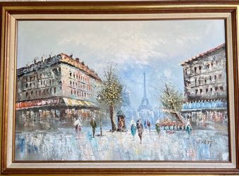 Paris painting