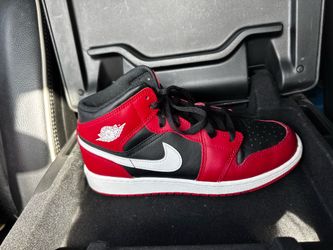 Jordan 1 Mid Gym Red Black White (2024) 6.5Y
