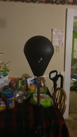 Boxing Stand With Gloves That Come Alone With It 