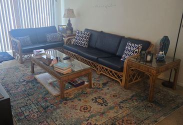 Vintage Rattan Furniture Set