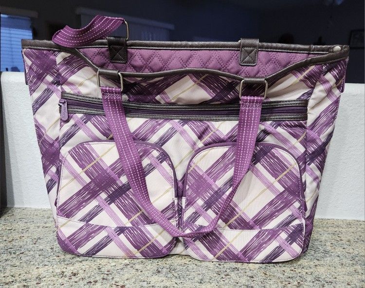 Thirty One Hostess Exclusive Double Utility Tote Bag