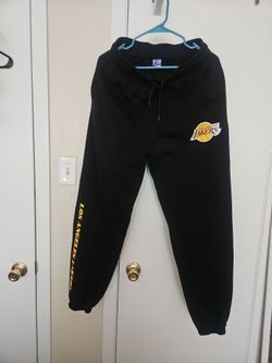 LA Lakers NBA Black Sweatpants