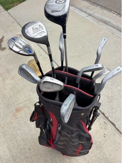 Golf club set  right handed with bag