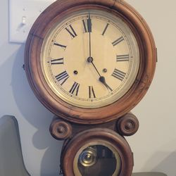 Antique wall clock 