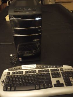 Computer Monitor And Keyboard Both Works