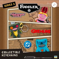 Fuggler x Warner Bros 2.5 in Collectible Keychain Blind Bag