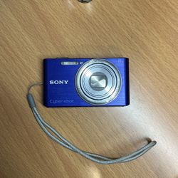 Sony Cybershot DSC-W730 16.1 MP Blue Digital Camera