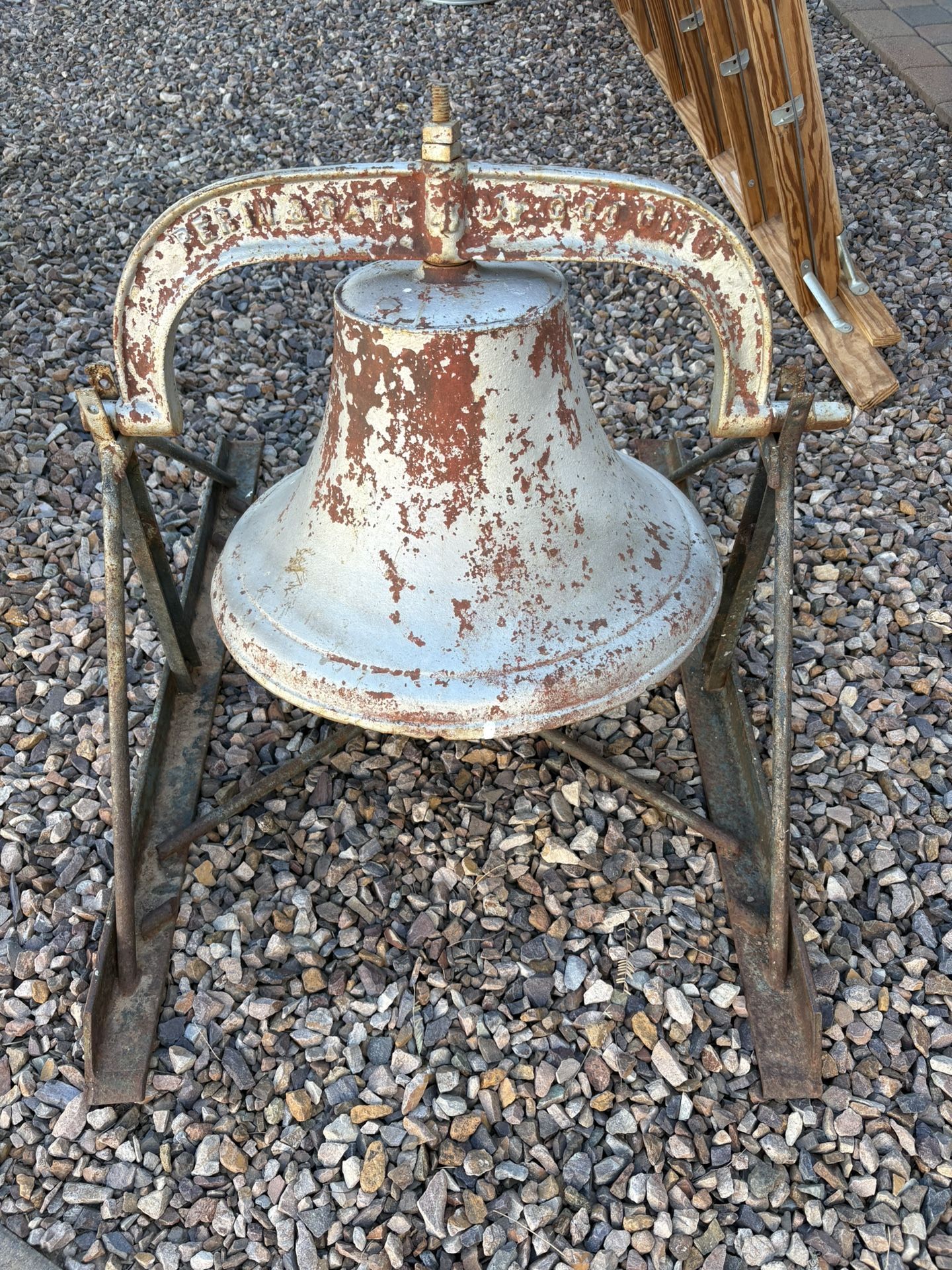 Large Perrin & Gaff School Bell