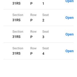 Easter SUNDAY Dodger TIX