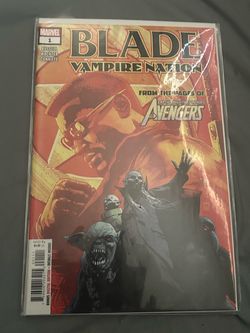 Blade vampire nation #1 2023 and a variant edition