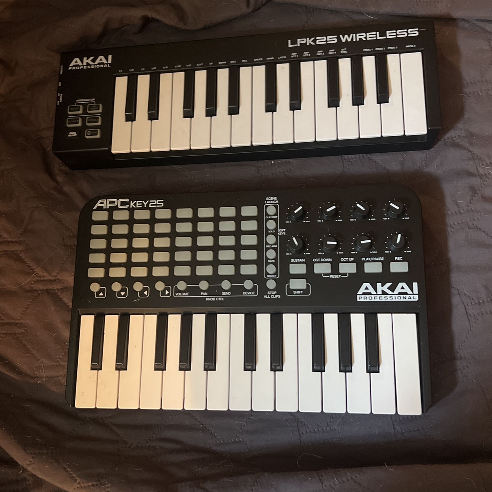 AKAI MIDI Keyboards $70/$50