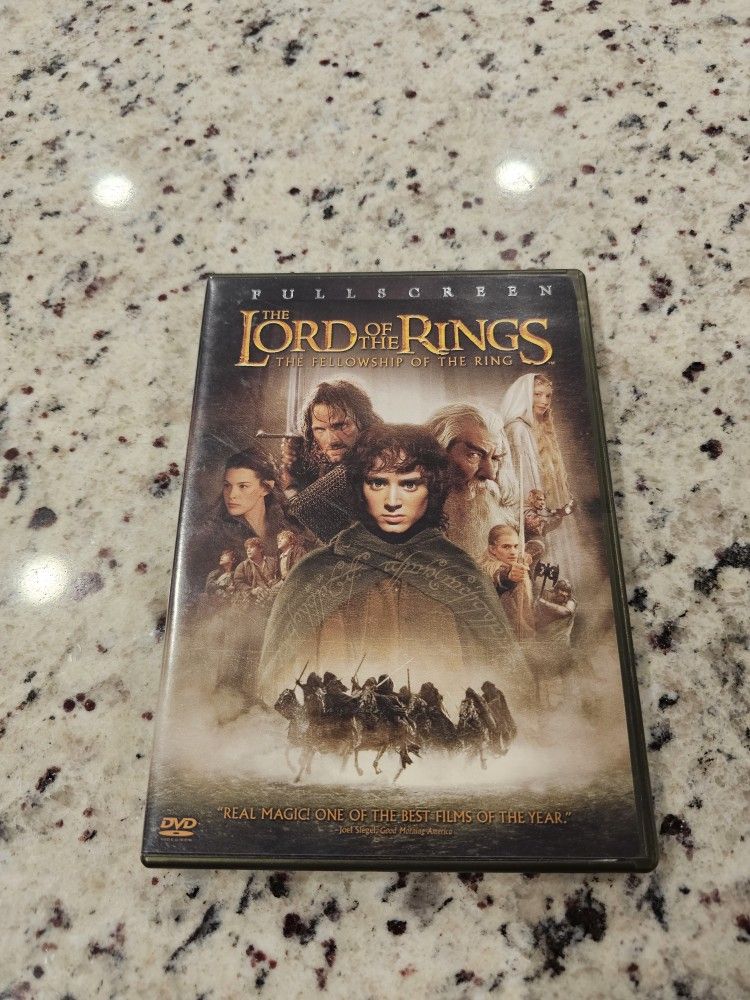 The Lord of the Rings Fellowship of the Ring - Full-screen DVD