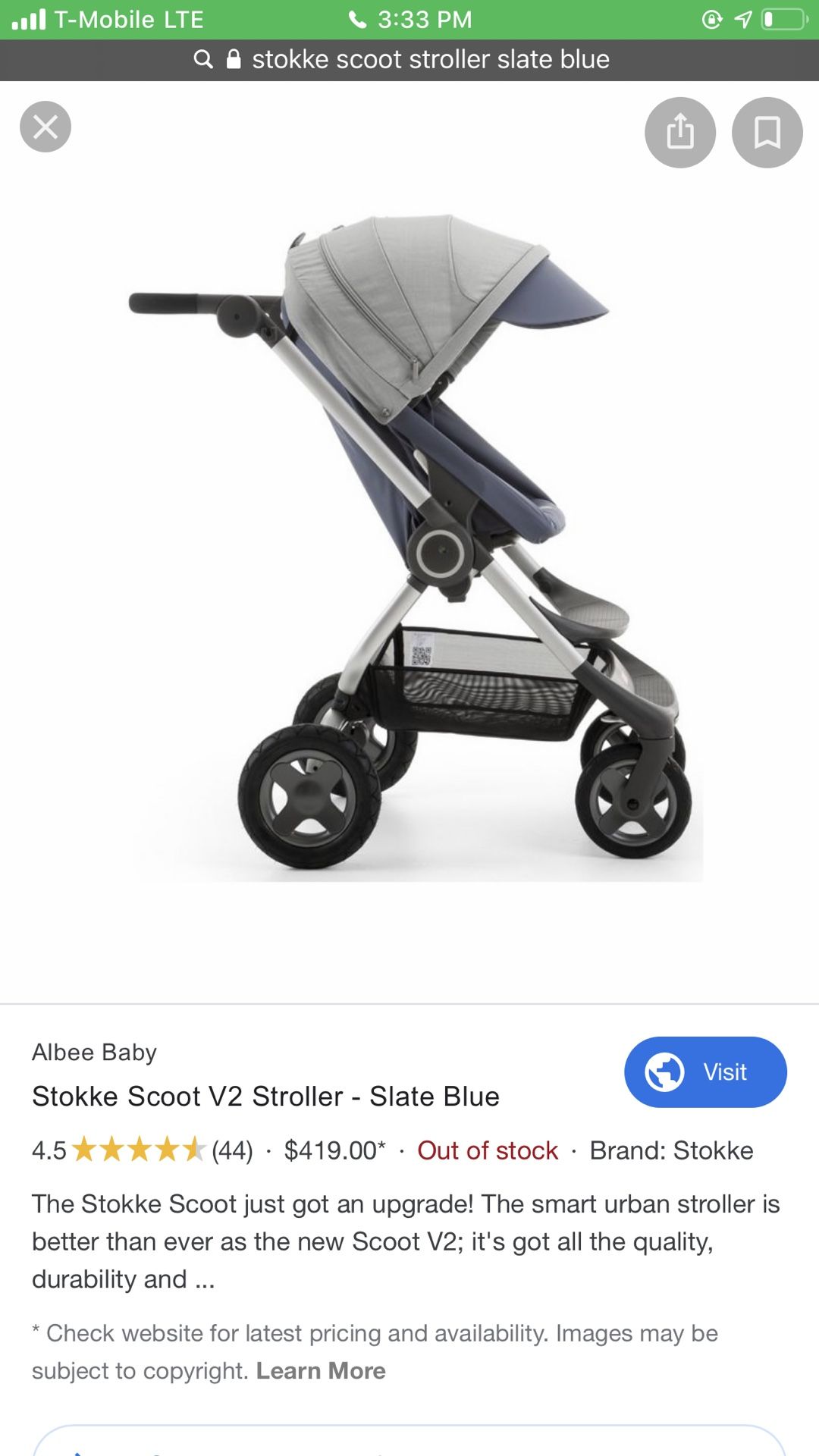 Brand new stokke scoot