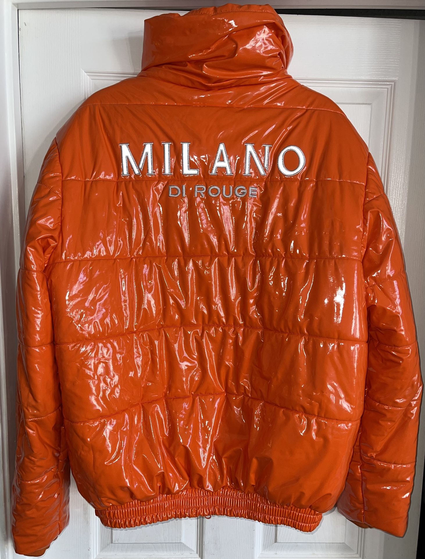 Milano di rouge Coat Men’s Size XL (Orange)