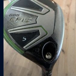 Callaway GBB Epic 5 Wood Golf Club W Stiff Graphite Shaft 