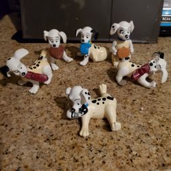 Damatas Vibtage Toys Lot Of 6