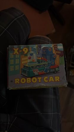 Vintage x-9 robot car