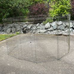 Huge Pet Pen With Walk Through Door - 4’ Tall
