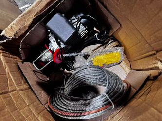 Electric Hoist with Remote Control,