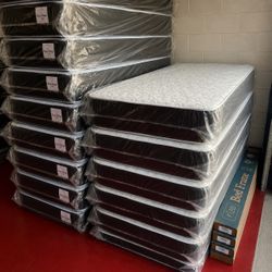 Twin Size Mattress 10 Inch | Also Available in Full, Queen & King | New From Factory | Same Day Pickup & Delivery 🚚 Available!