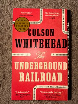 Colson Whitehead The Underground Railroad Book