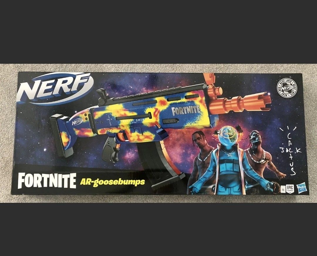 Travis Scott X Fortnite Nerf Gun