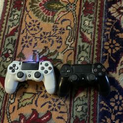 Two PS4 Controllers 