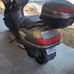 Moped Motorcycle 