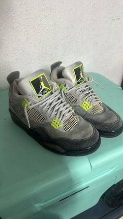 jordan 4 neon green