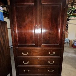 Stickley Wooden Armoire 