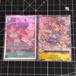 Nami Cards OP06-101 & OP02-036
