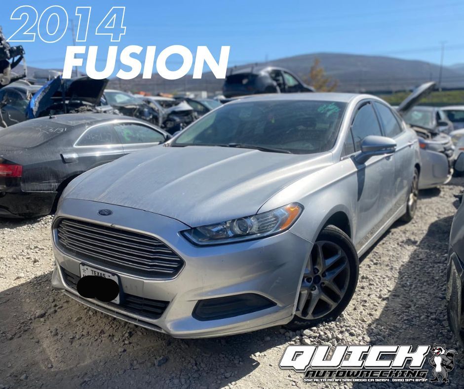 2014 Ford Fusion – Parts Only