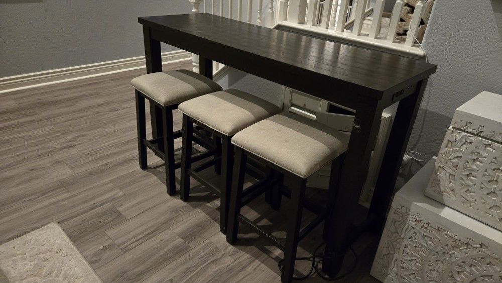Bar Top And Stools
