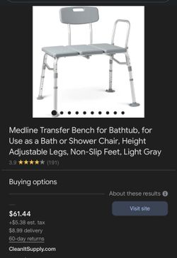 Bariatric Shower Chair