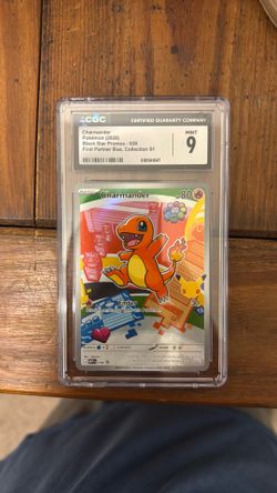 Charmander Black Star Promos 038 CGC MINT 9
