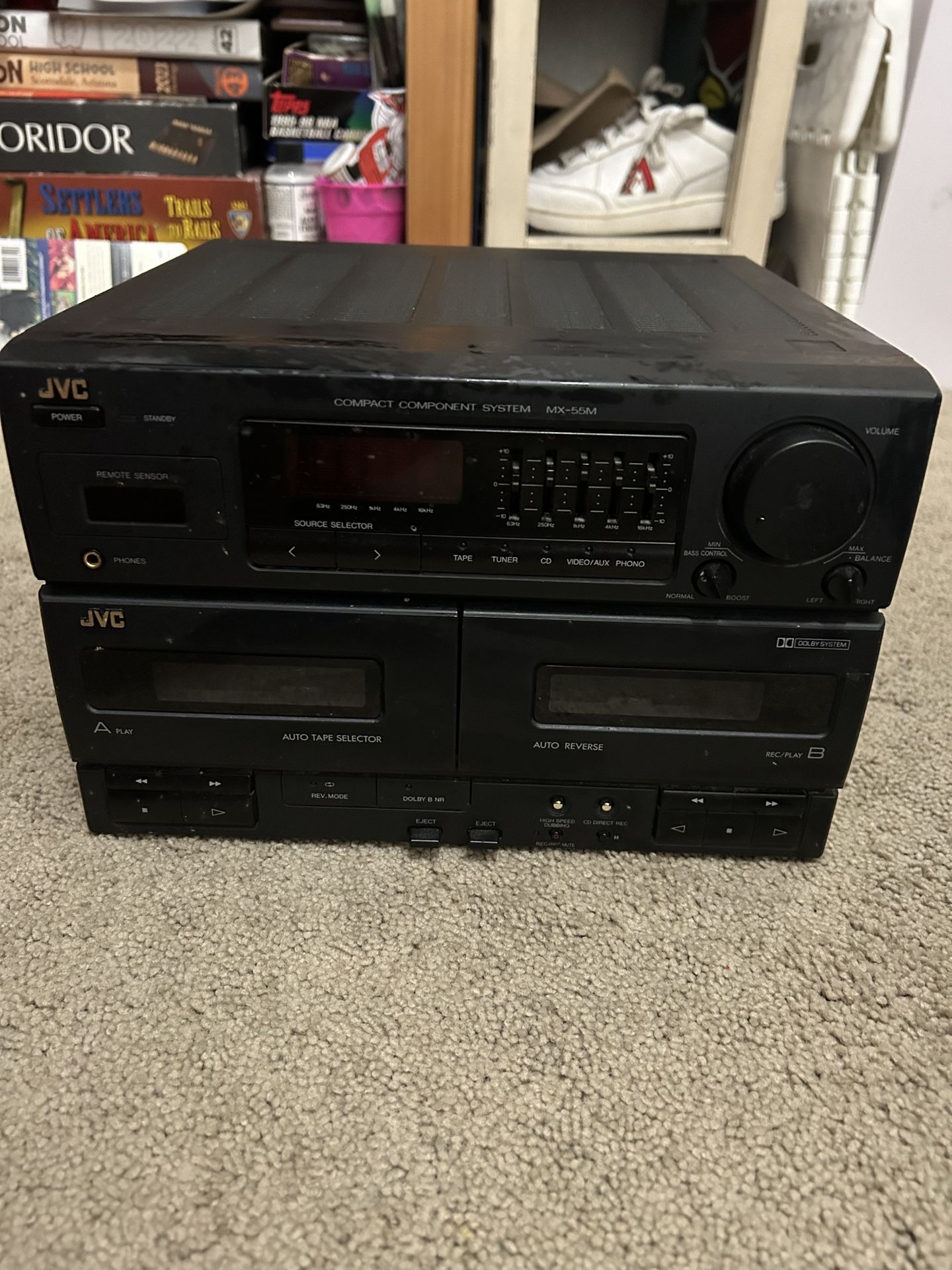 Vintage JVC MX-55M Stereo System with Speakers for Sale in
