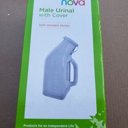 New and sealed Nova Male Urinal With Cover 32Oz Capacity . NOVA. Incontinence Aids. 