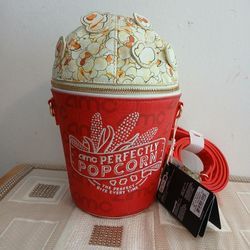 Loungefly X AMC Perfectly Popcorn Bucket Crossbody Bag Purse 