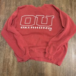 1980s Vintage Oklahoma  Crewneck (Size Xl)