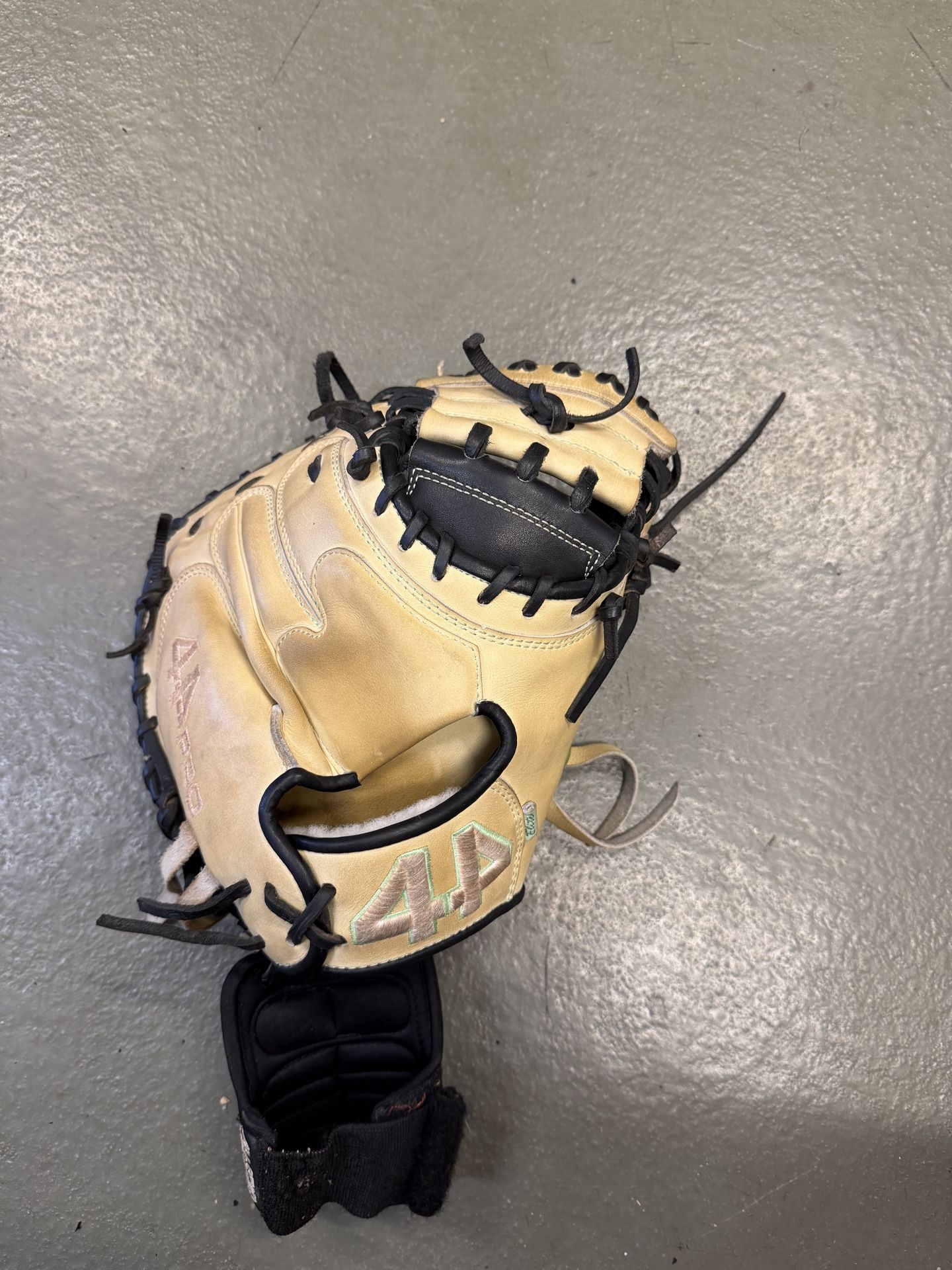 44 Pro Custom Catcher’s Mitt - Pro Grade Leather