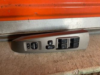 Prius driver side door switch panel