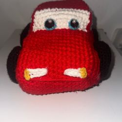 Carrito, hecho, crochet